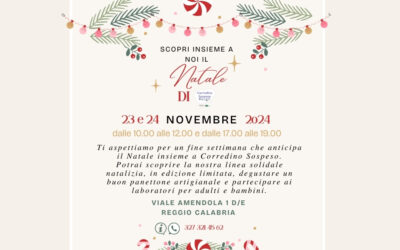 “Benvenuto Natale” – laboratori ed eventi 23 e 24 novembre 2024